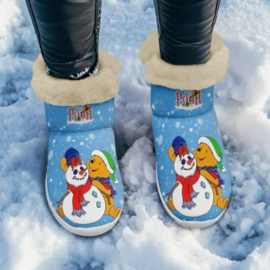Alternative view of Winnie the Pooh Christmas Snow Boots Shoes