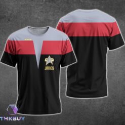 Alternative view of Personalized Star Trek Uniform 3D Apparel