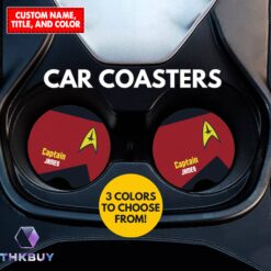 Star Trek Personalized Car Coaster