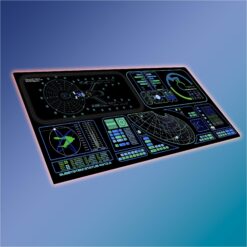 Alternative view of Trekkers Enterprise-A LED Desk Mat
