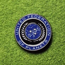 United Federation of Planets Metal Enamel Pin
