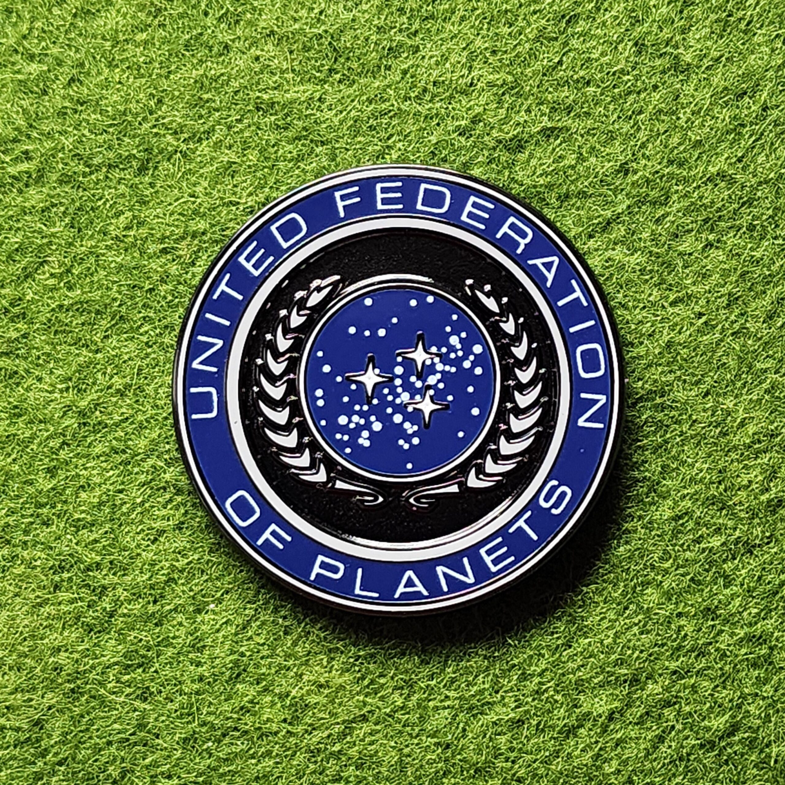 United Federation of Planets Metal Enamel Pin