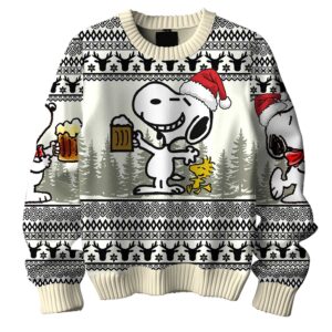 Alternative view of SNOOPY Christmas Sweater- THK118347