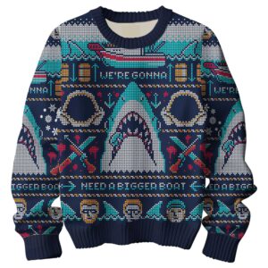 Alternative view of JAWS Knitted Sweater - THK117570