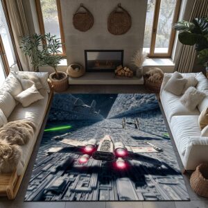 Battle Of Yavin Rectangle Rug