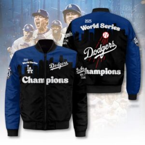 Los Angeles Dodgers Bomber Jacket - THK117298
