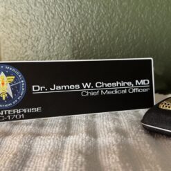 Star Trek Starfleet Medical Personalized Sign
