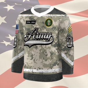 Alternative view of Military Hockey Jersey - THK118651