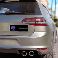 Alternative view of Star Trek Federation Personalized Car Badge