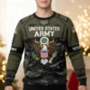 Military Knitted Ugly Sweater