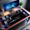 USS Ranger - Echelon Class MSD NCC-97946 LCARS LED Desk Mat