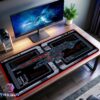 New Trekkies U.S.S Titan NCC-80102 LCARS LED Desk Mat