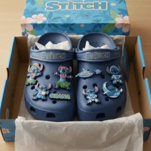 Stitch Premium Crocs Clogs Shoes