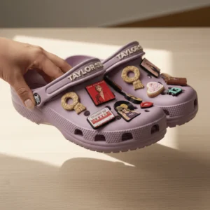 Alternative view of TAYLOR SWIF PREMIUM Crocs Clogs Shoes