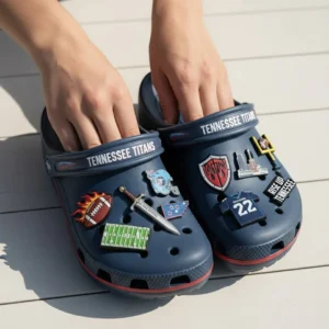 Alternative view of TENNESSEE TITANS PREMIUM Crocs Clogs Shoes