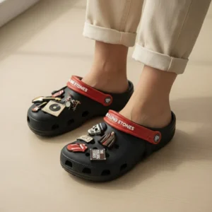 Alternative view of The Rolling Stones PREMIUM Crocs Clogs Shoes