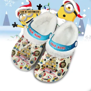 Alternative view of Minions x Christmas Fleece Crocs Clogs