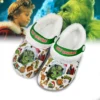The Grinch x Christmas Fleece Crocs Crocband Clogs Shoes