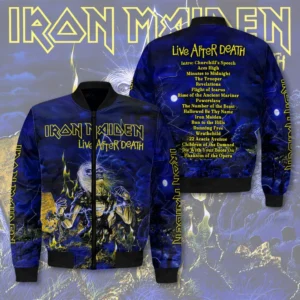 Iron Maiden Life After Death 3D Bomber Jacket