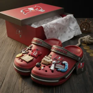 Alternative view of BUCCANEERS PREMIUM Crocs Clogs Shoes