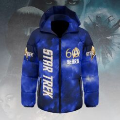 Alternative view of Star Trek The Original Series 60th Anniversary Waterproof Thickened Down Jacket - THK116649