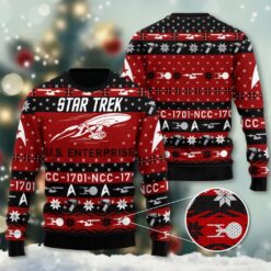 Star Trek Christmas Knitted Sweater - THK116658