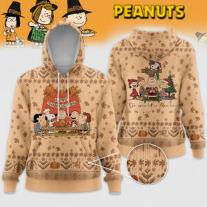 Snoopy Knitted Hoodie