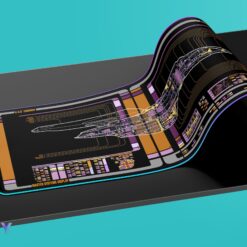 Equinox Class - U.S.S. Equinox NCC-72381 LCARS LED Desk Mat