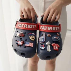 Alternative view of PATRIOTS PREMIUM Crocs Clogs Shoes