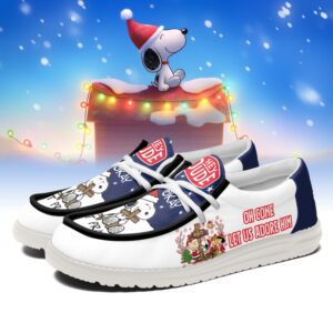 Snoopy x Christmas Hey Dude Shoes