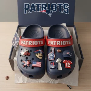 PATRIOTS PREMIUM Crocs Clogs Shoes