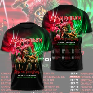 Alternative view of Iron Maiden 50th Anniversary 3D Apparel -THKBUY118269