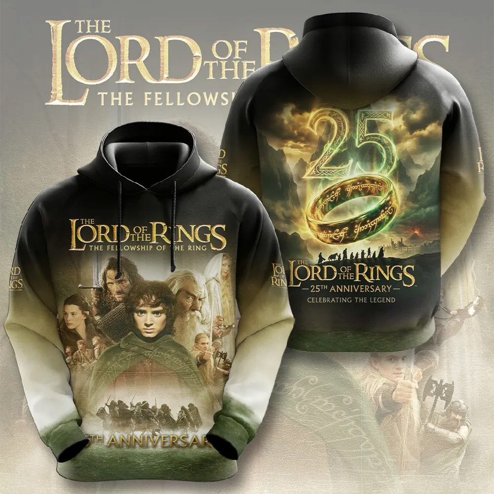 The Lord of the Rings 25th Anniversary 2026 3D Apparel -THK119673 - Image 2