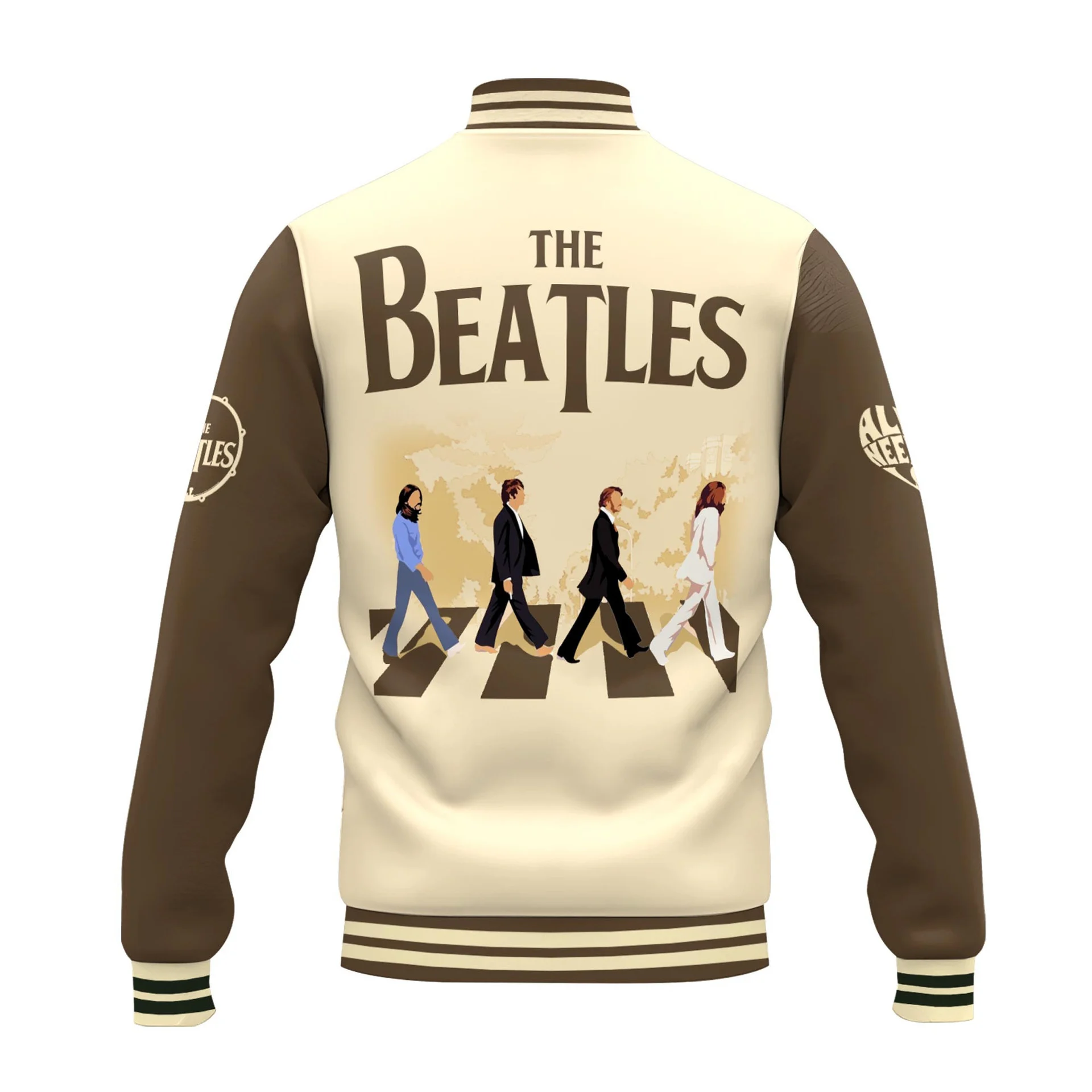 The Beatles 3D Varsity Jacket - Image 3