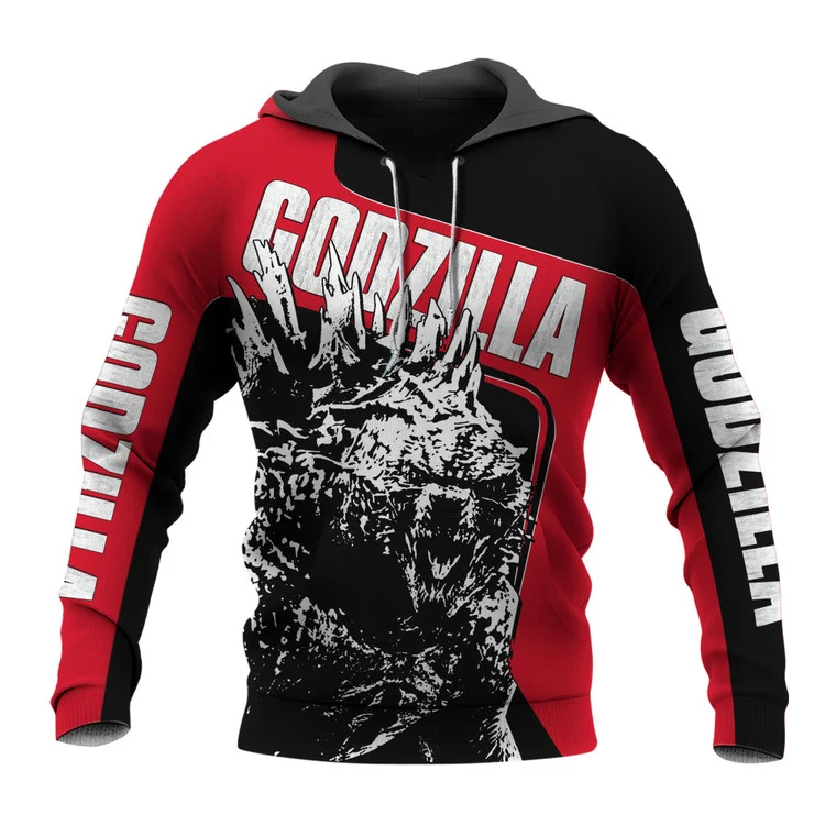 Godzilla Fans Godzilla All Over Print Hoodie - Image 2