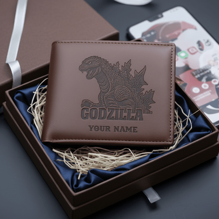 Godzilla Leather Wallet - THK119523 - Image 2