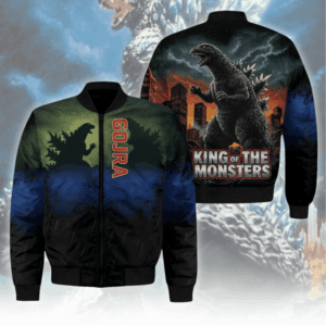 Godzilla 3D Bomber Jacket -THK119416