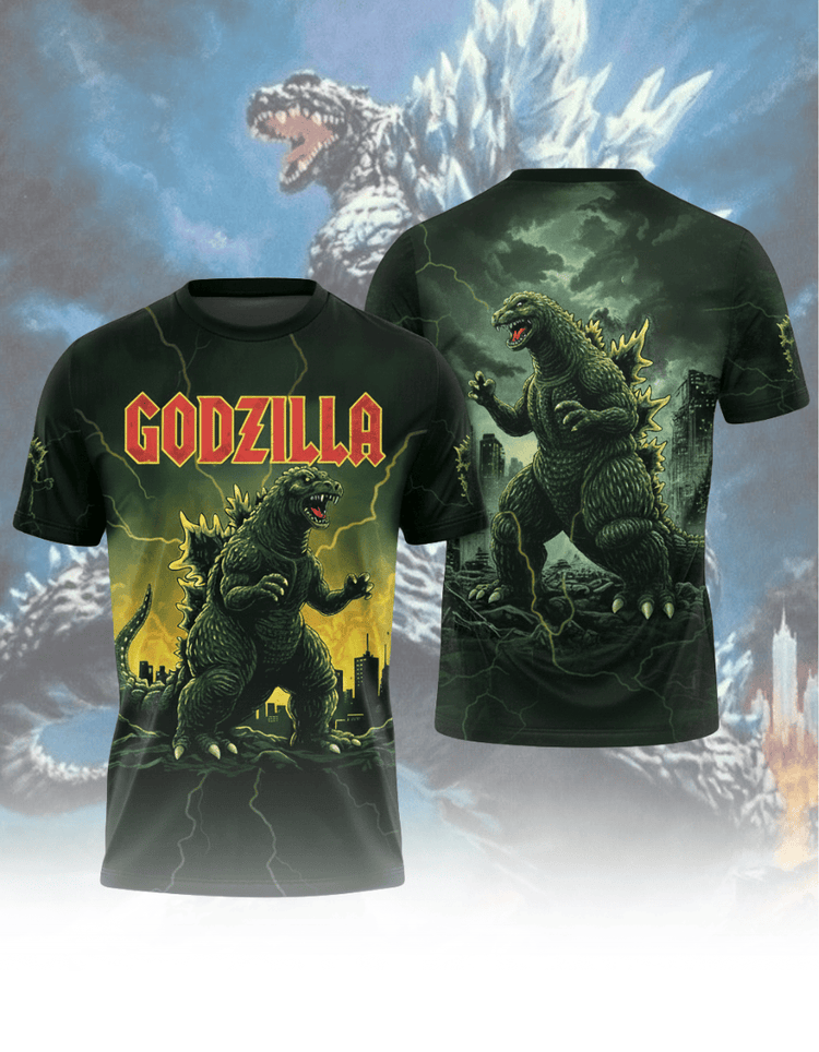 Godzilla King Of Monsters 3D T-Shirt -THK119492