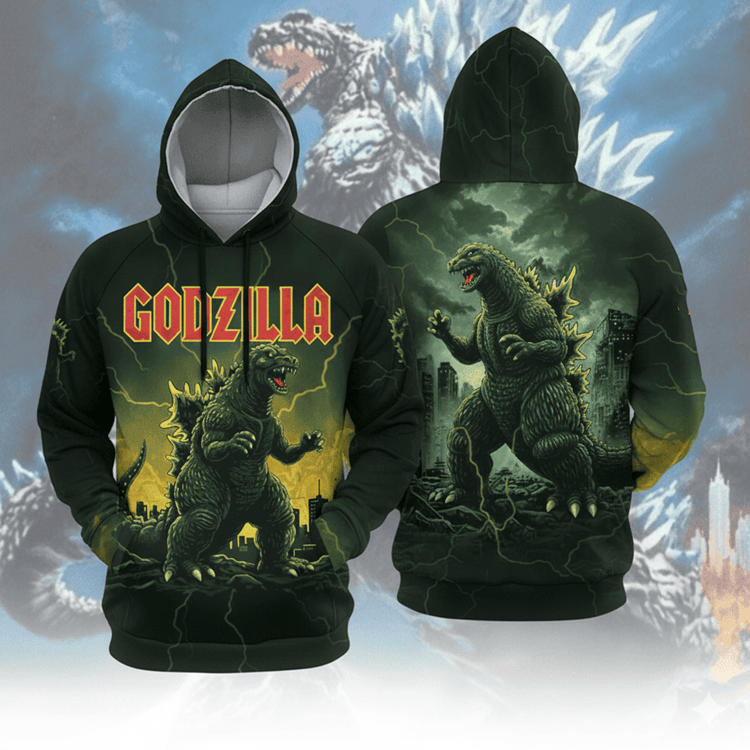 Godzilla King Of Monsters 3D T-Shirt -THK119492 - Image 2
