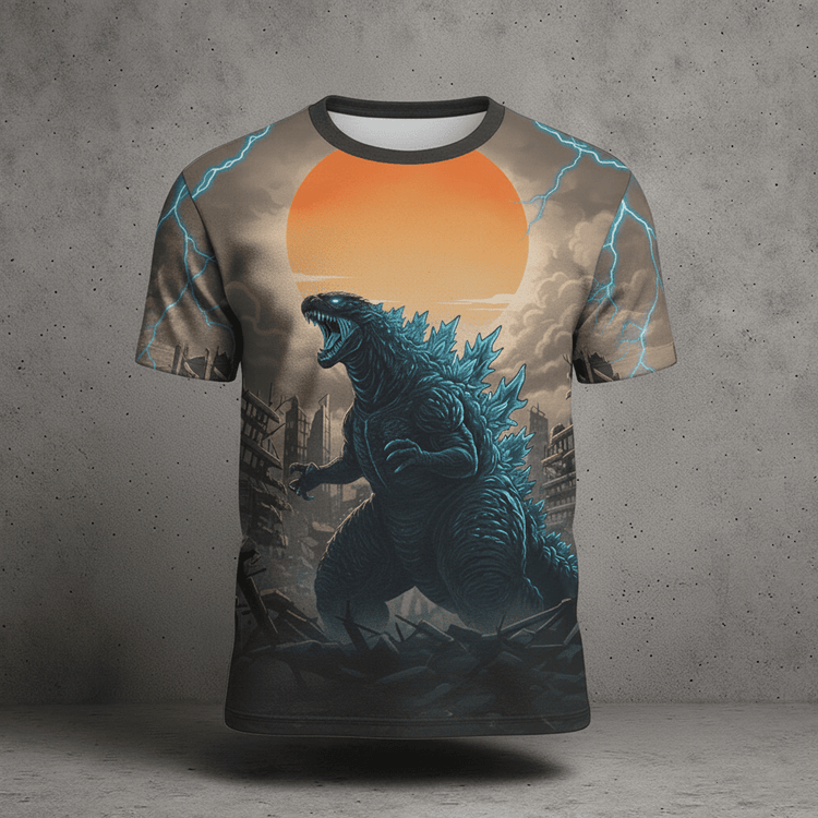 Godzilla 3D Apparel -THK119379
