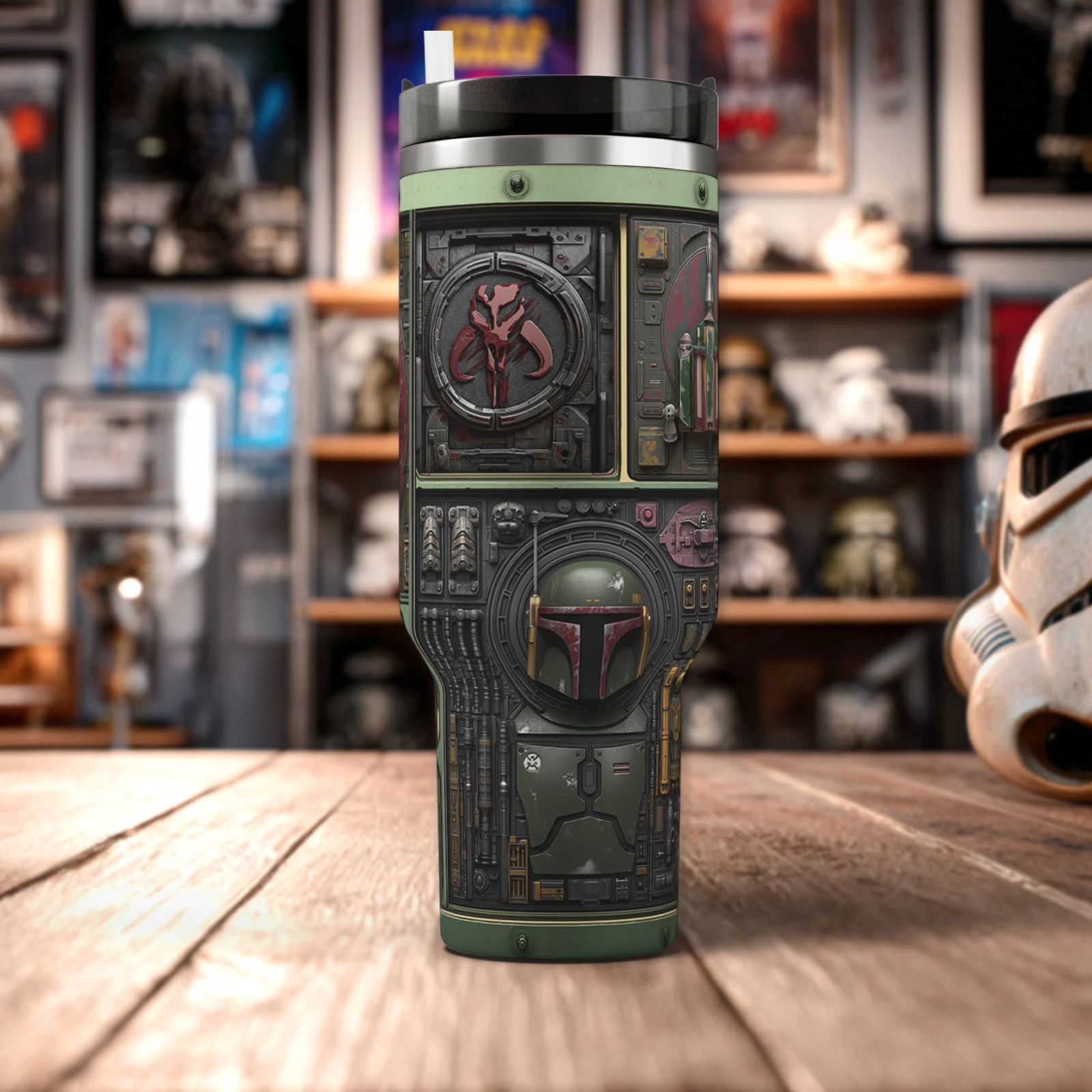 Star Wars Bounty Hunter Armory 40oz Stanley Tumbler - Image 2