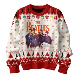 Alternative view of The Beatles Ugly Sweater