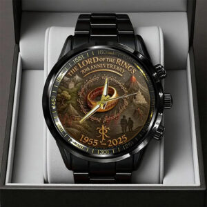 The Lord of the Rings Black Stainless Steel Watch -THK119881