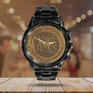 Alternative view of The Lord of the Rings Black Stainless Steel Watch