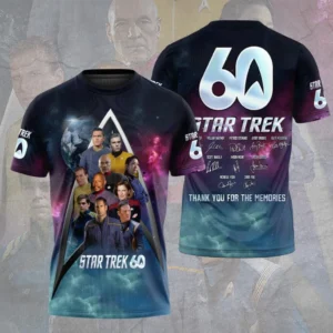 Star Trek 60th Anniversary 3D Apparel