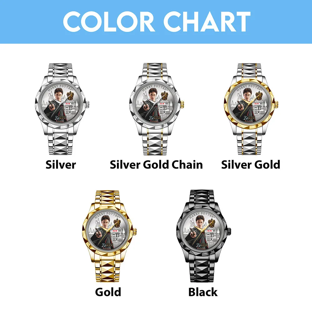 Harry Potter 25th Anniversary Alloy Luxury Quartz Watch-THK120393 - Image 4