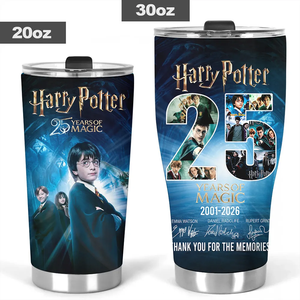 Harry Potter 25th Anniversary Tumbler Cup- THK120307 - Image 4