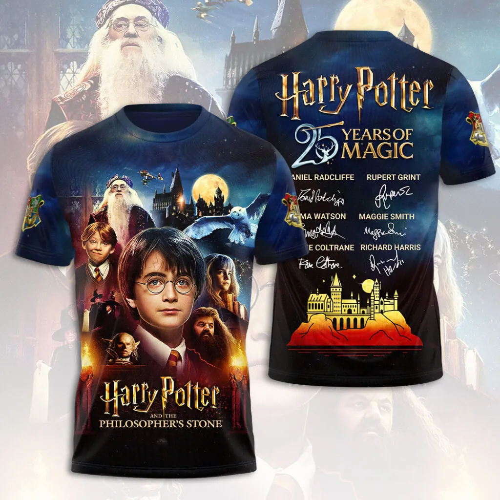 Harry Potter 25th Anniversary 3D Apparel-THK120379