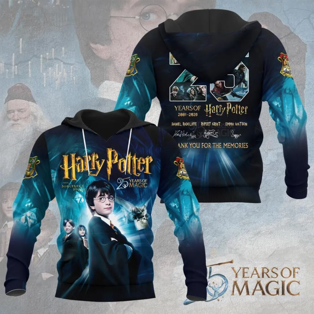 Harry Potter 25th Anniversary 3D Apparel -THK120408 - Image 2