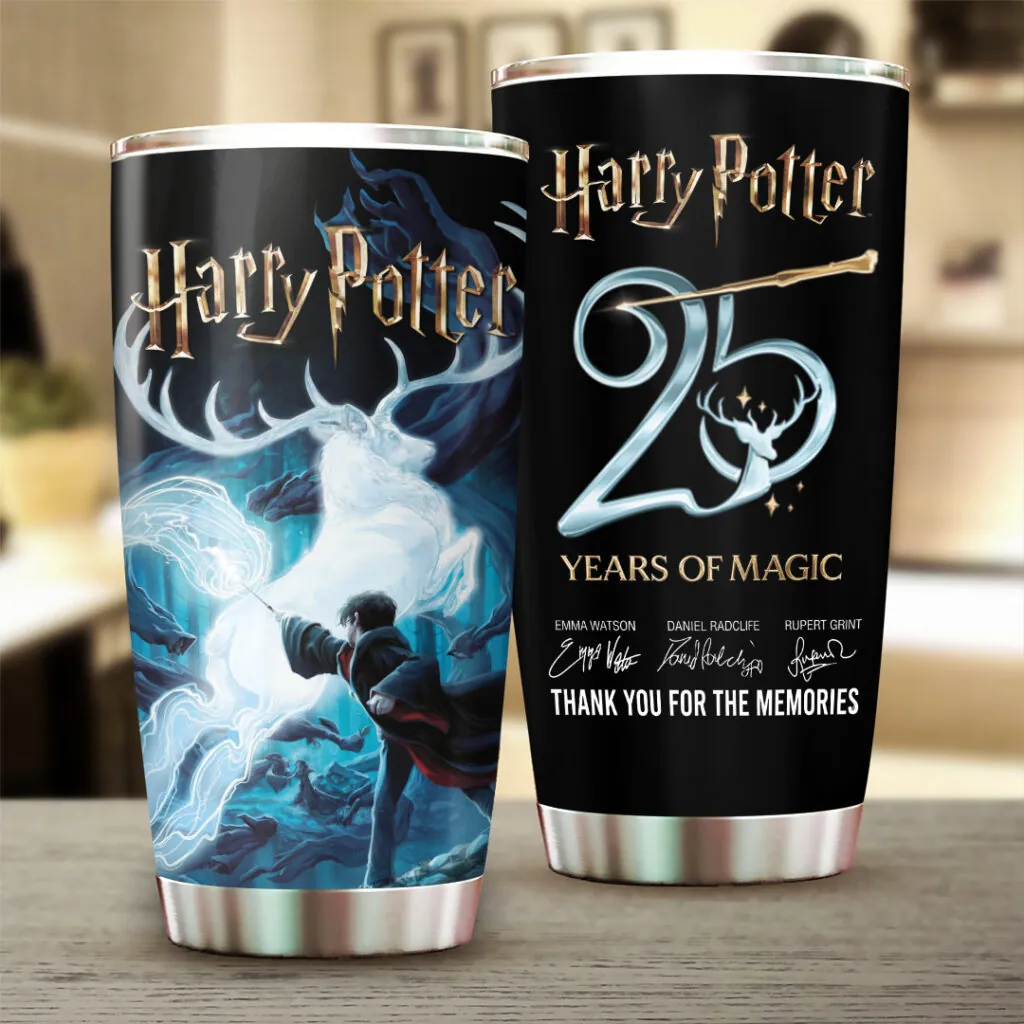 Harry Potter 25th Anniversary Tumbler Cup- THK0334